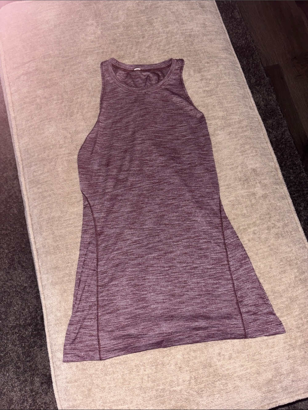Lululemon Plum Heather Athletic Tank